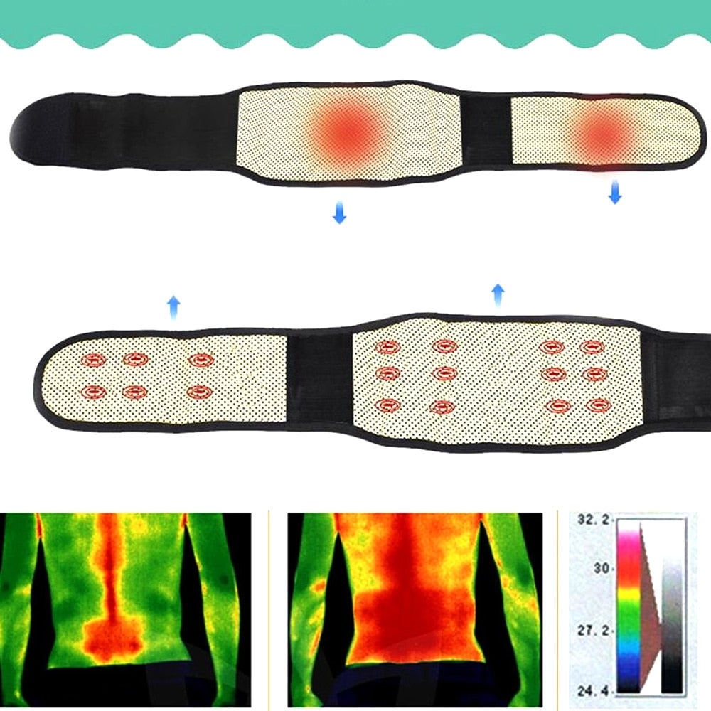 Magnetic Therapy Back Support Belt